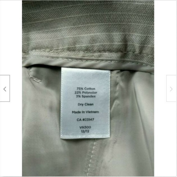 Talbots Women's Dress Pants Slacks Heritage Fit Size 6 - Picture 7 of 7